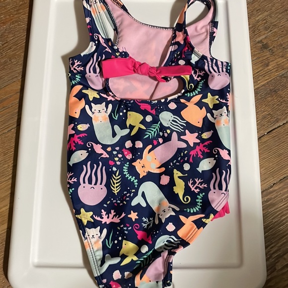 Cat and Jack 18 M bathing suit EUC - Picture 2 of 5